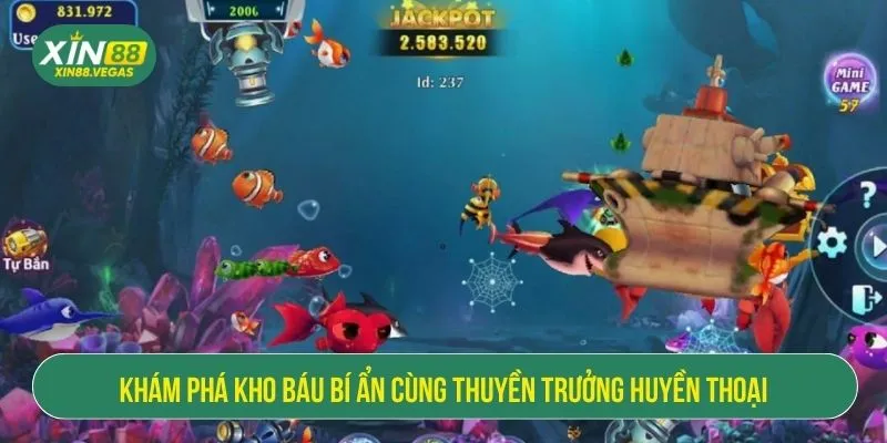 Bắn Cá Hải Tặc Tại XIN88 – Trải Nghiệm Biển Cả Huyền Thoại