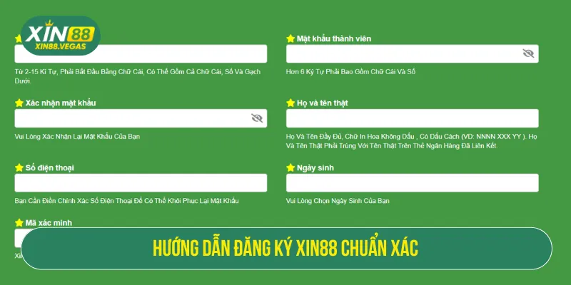 Đăng Ký XIN88: Trải Nghiệm Trọn Vẹn Với 3 Bước Tạo Dễ Dàng